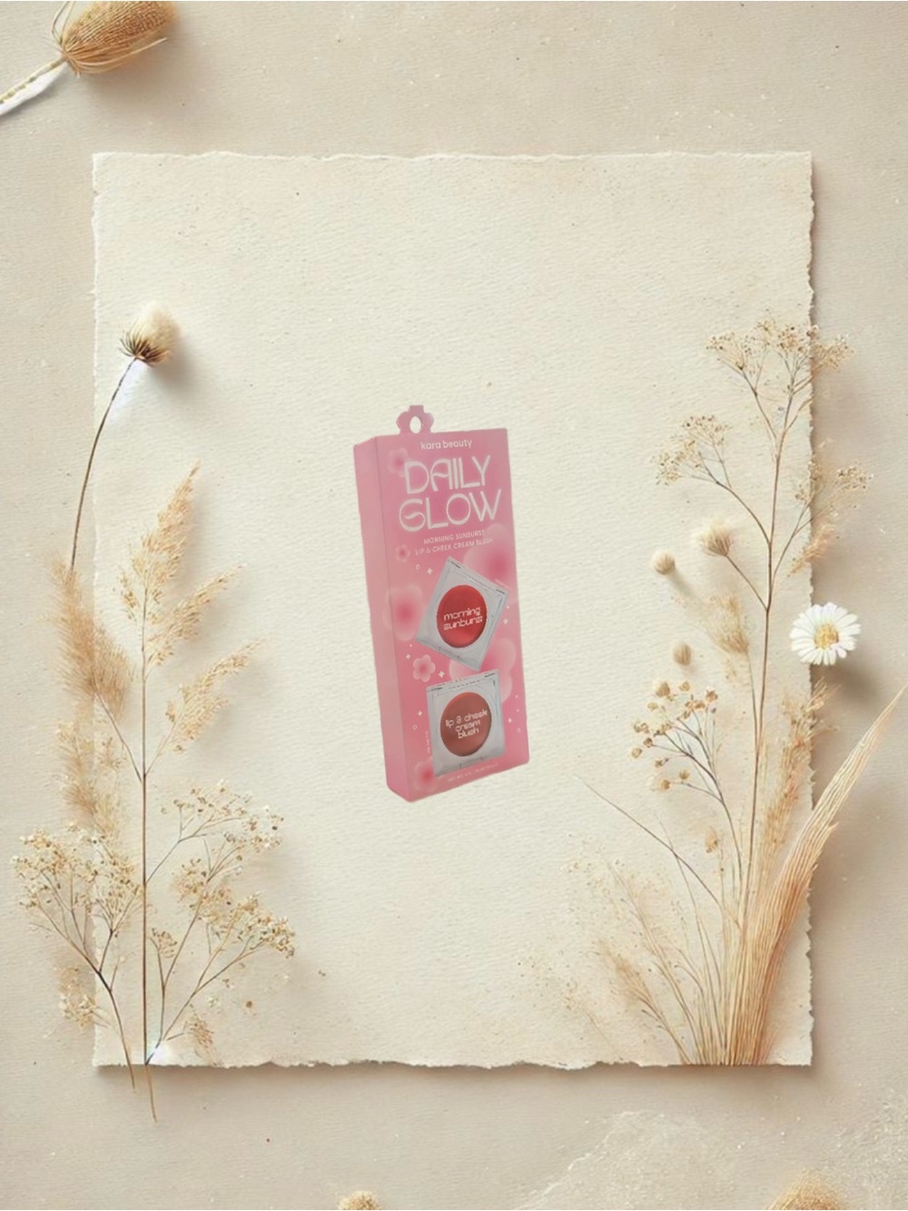 Daily Glow by Kara Beauty Lip & Cheek Duo - Morning Sunburst